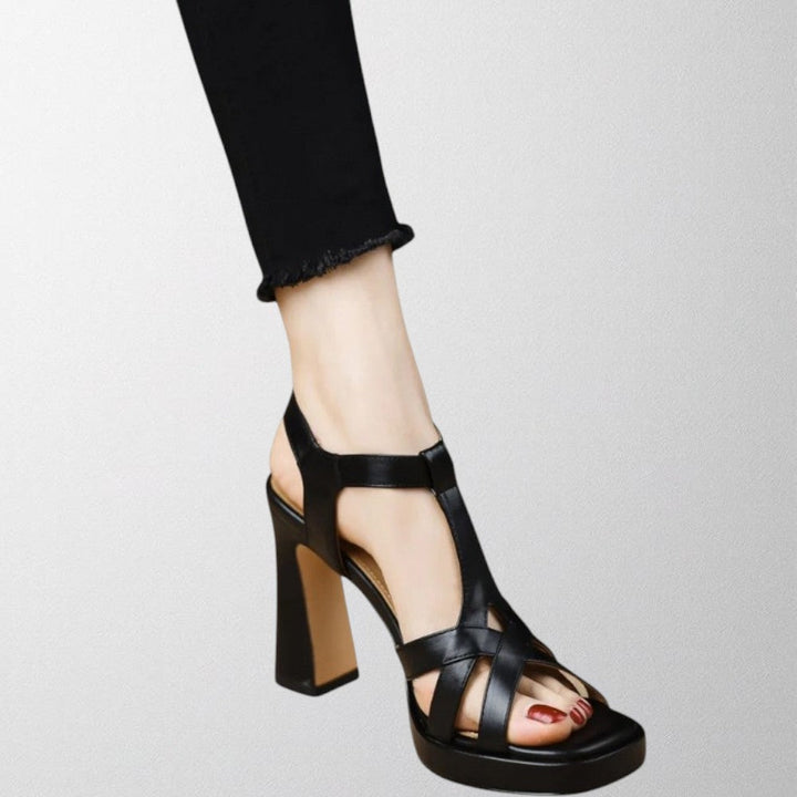 Olivia -  Handcrafted sandal made from eco-leather