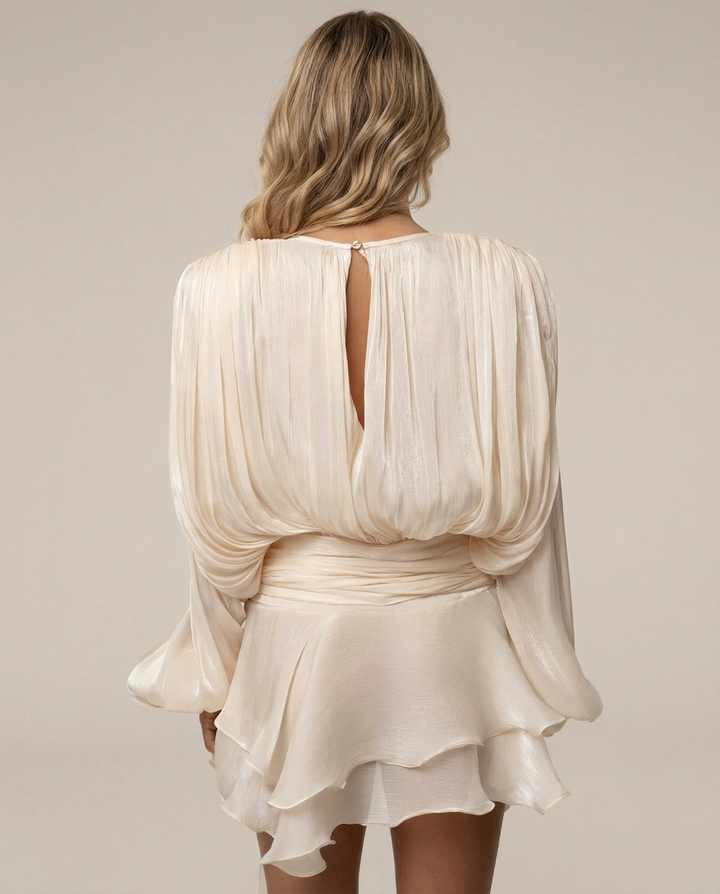 EVE| Draped Mini Dress