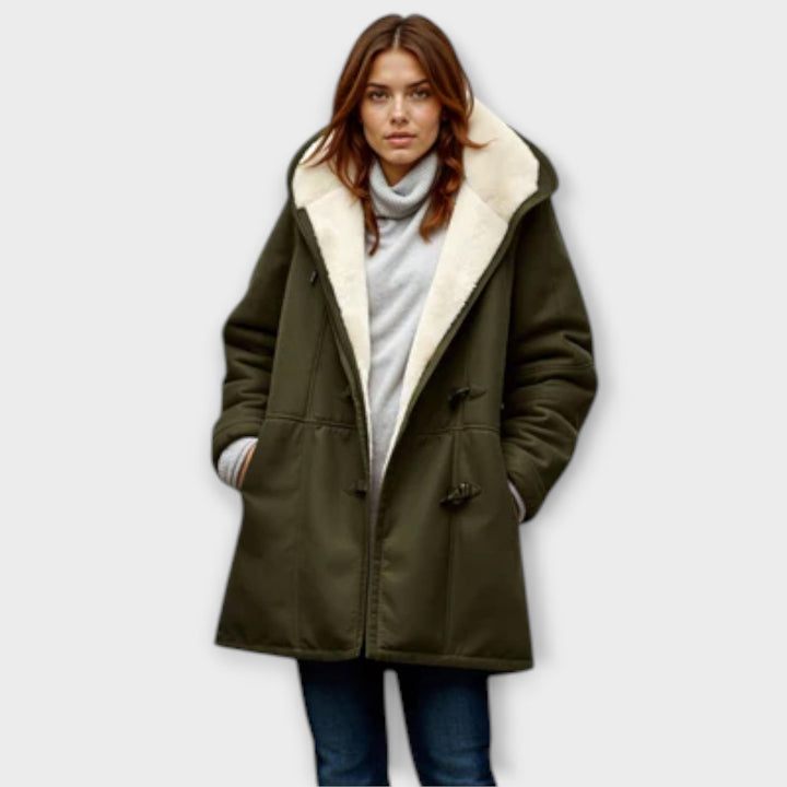 Antonia | Cosy Faux Fur-Lined Coat