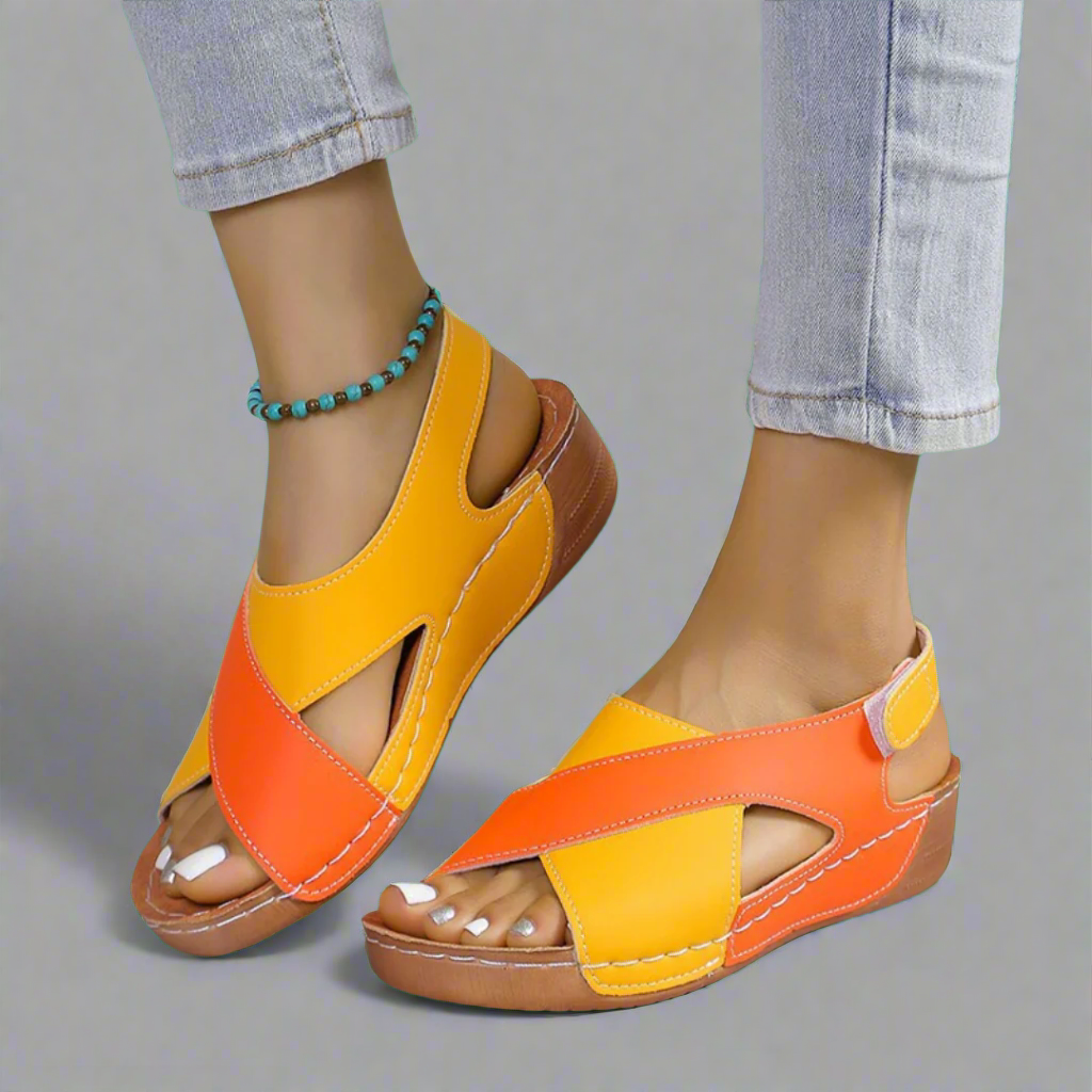 Solveig | Ultra-flat, Comfortable Orthopaedic Sandals