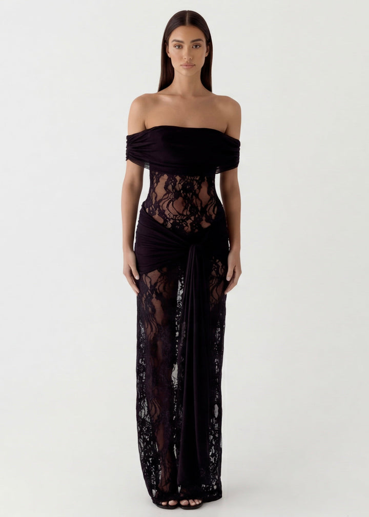 Amelia| Lace Gown Maxi