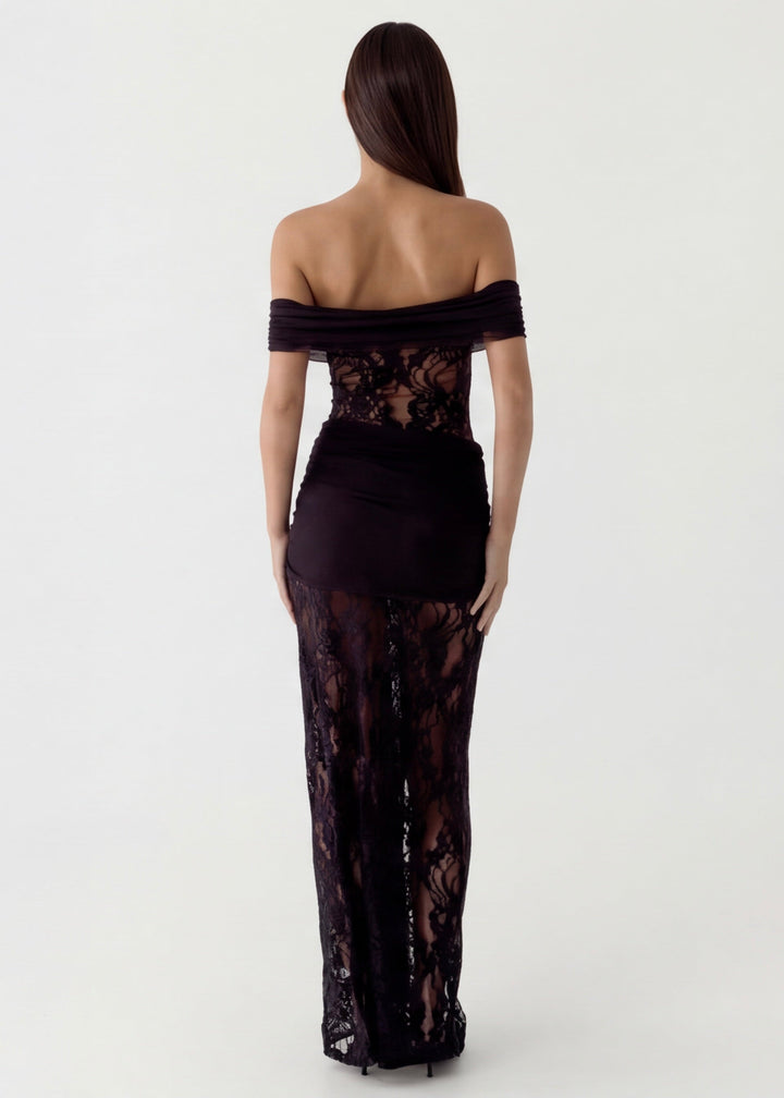 Amelia| Lace Gown Maxi