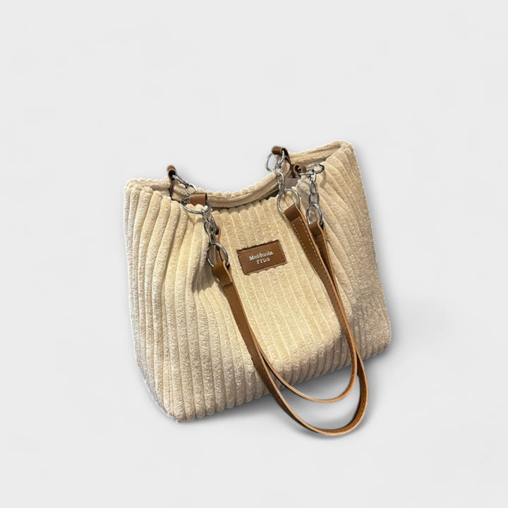 Olívia – Soft Corduroy Shoulder Bag