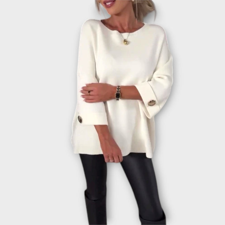 Isabella - Elegant Knitted Blouse