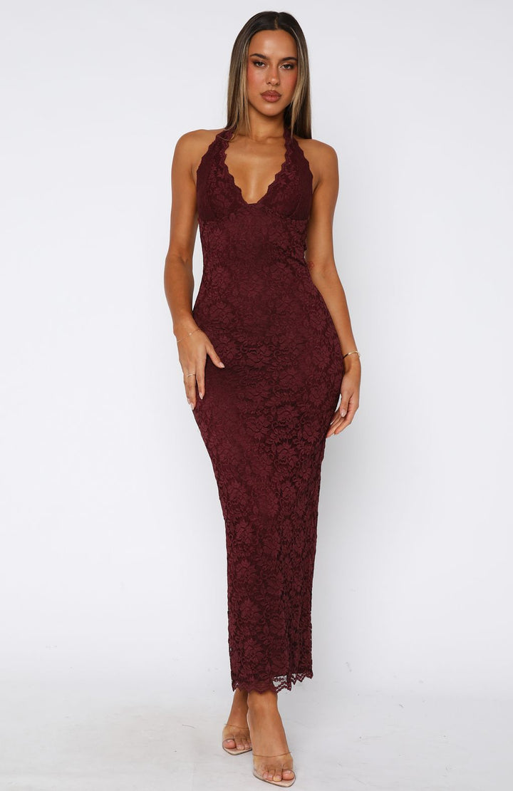 AVERY| Lace Me Maxi Dress