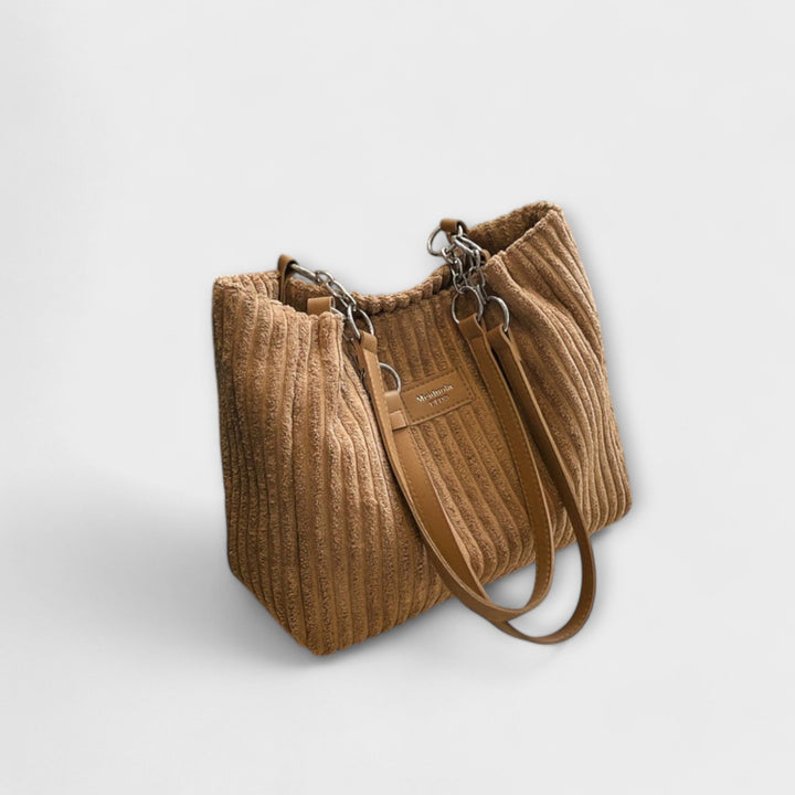 Olívia – Soft Corduroy Shoulder Bag
